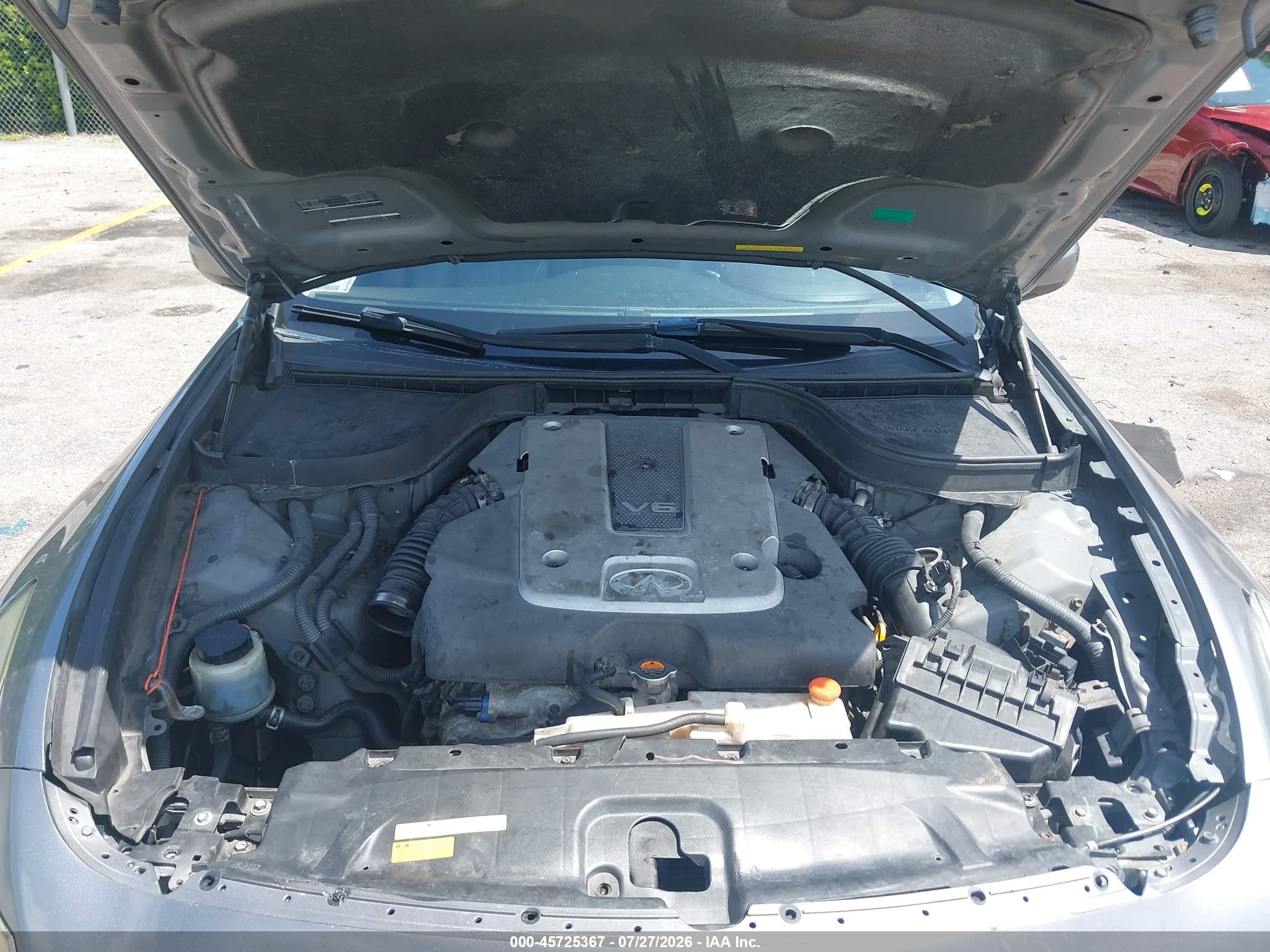 2012 Infiniti G25x   Gray vin: JN1DV6AR3CM862471