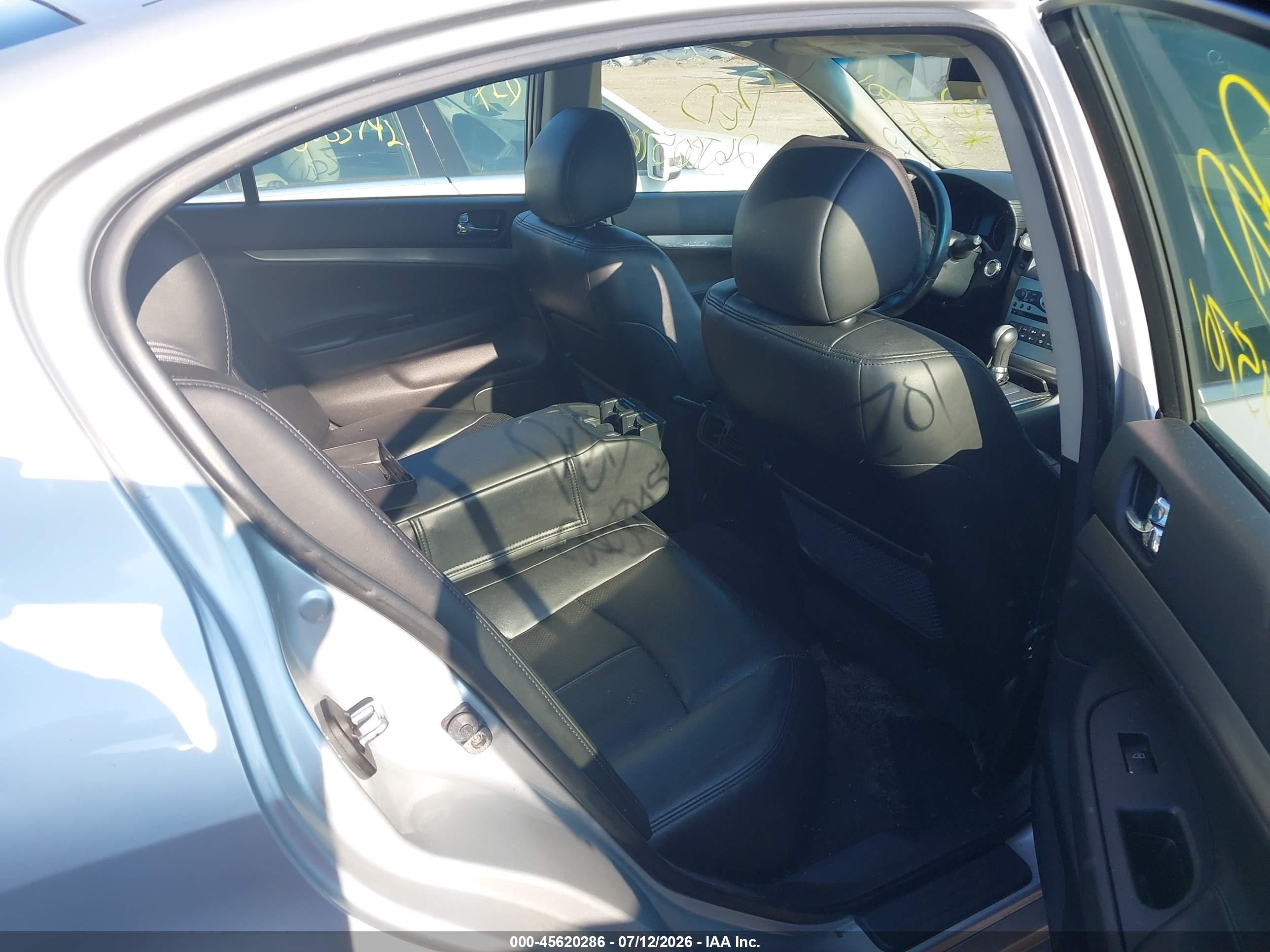 2011 Infiniti G25x Gray vin: JN1DV6AR4BM452230