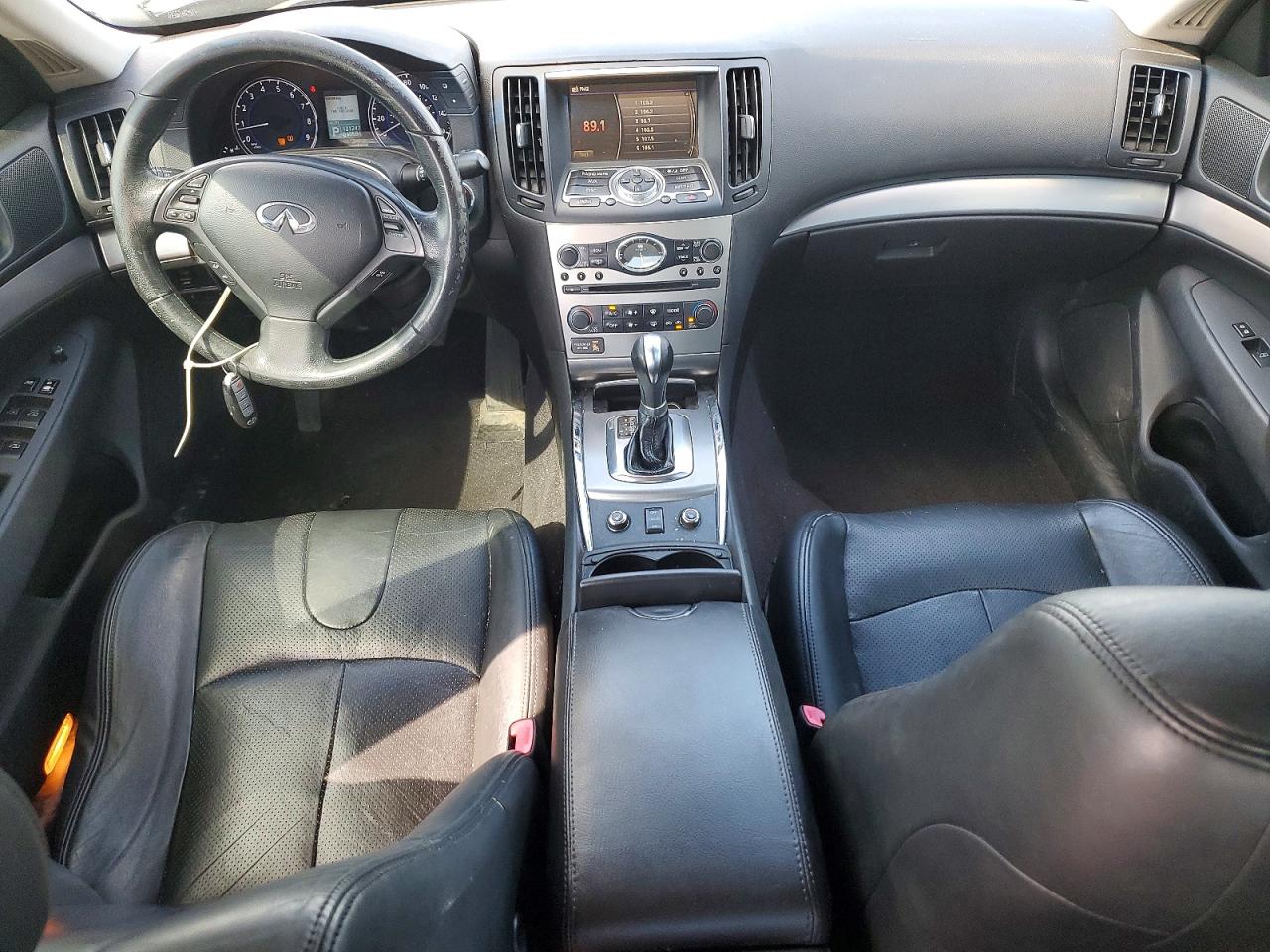 2011 Infiniti G25 Sedan X Черный vin: JN1DV6AR4BM650984