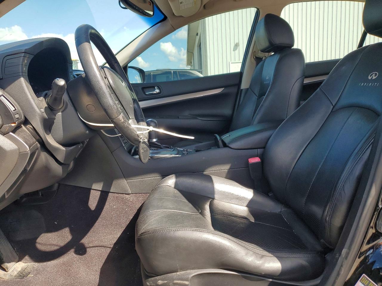2011 Infiniti G25 Sedan X Черный vin: JN1DV6AR4BM650984