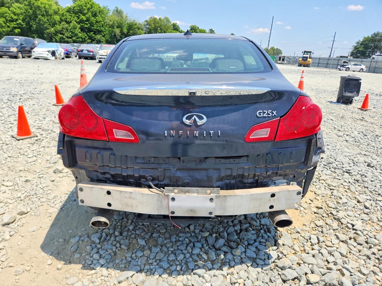 2012 Infiniti G25 Sedan X Gray vin: JN1DV6AR4CM861314