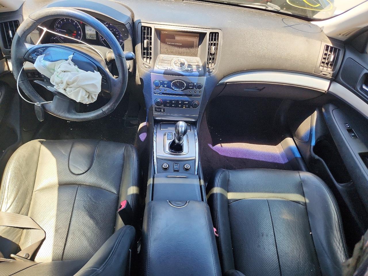 2012 Infiniti G25 Sedan X Gray vin: JN1DV6AR4CM861314