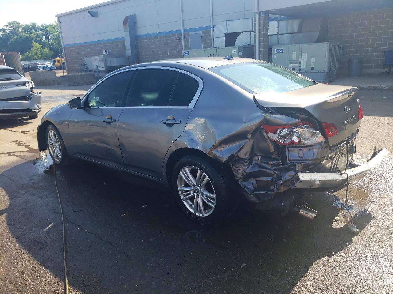 2012 Infiniti G25 Sedan X Silver vin: JN1DV6AR4CM862205