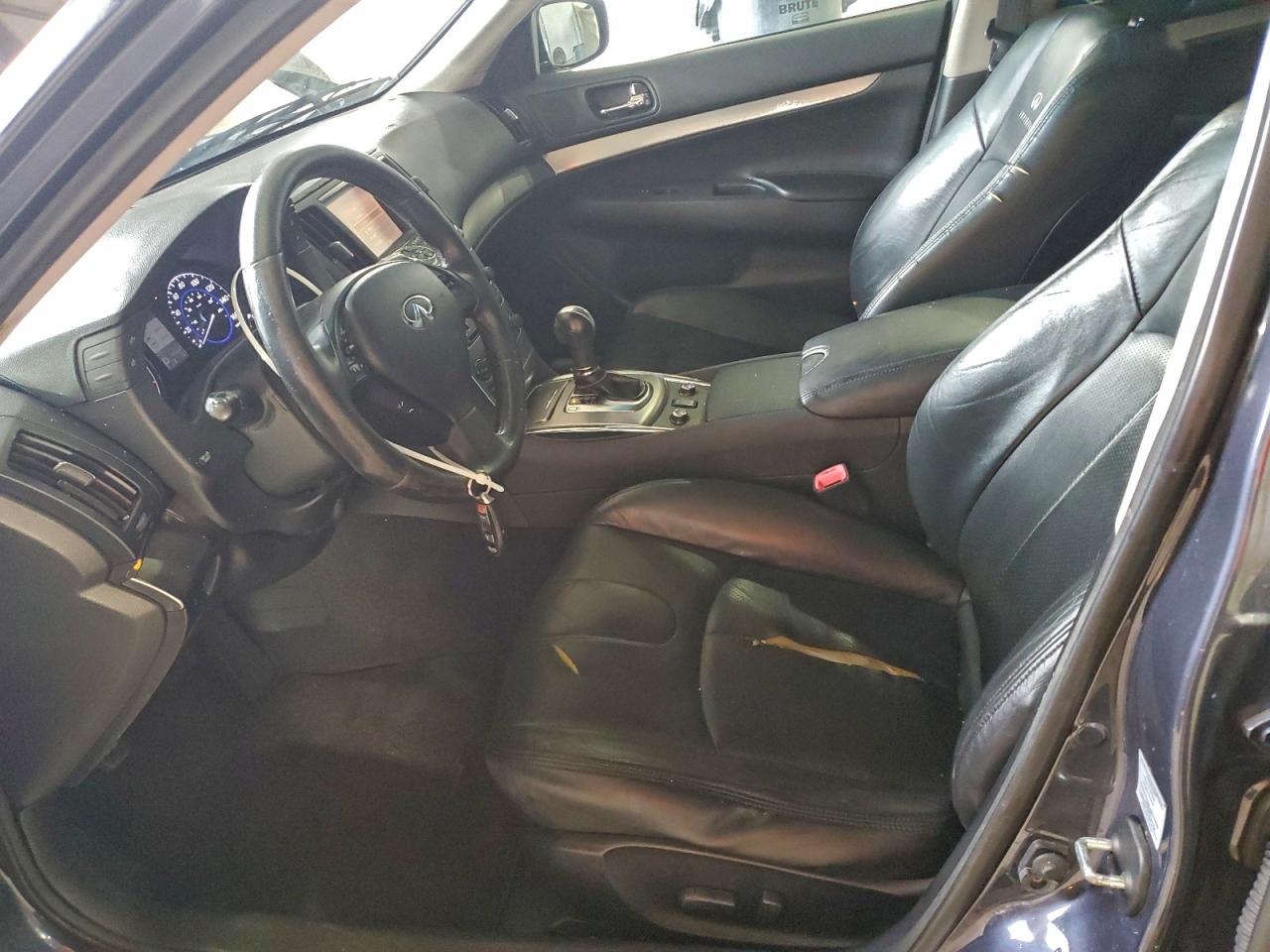 2011 Infiniti G25 Charcoal vin: JN1DV6AR5BM651092