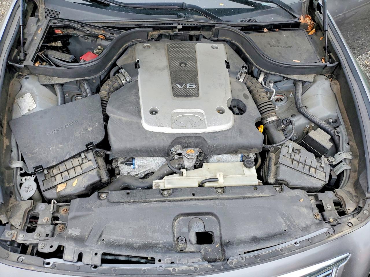 2011 Infiniti G25 Sedan X Серый vin: JN1DV6AR5BM652176