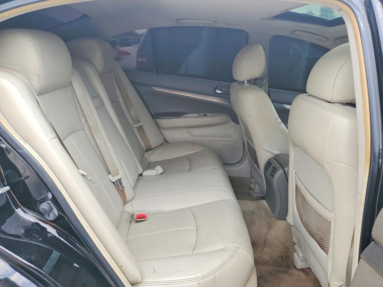 2012 Infiniti G25 Sedan X Black vin: JN1DV6AR5CM730831