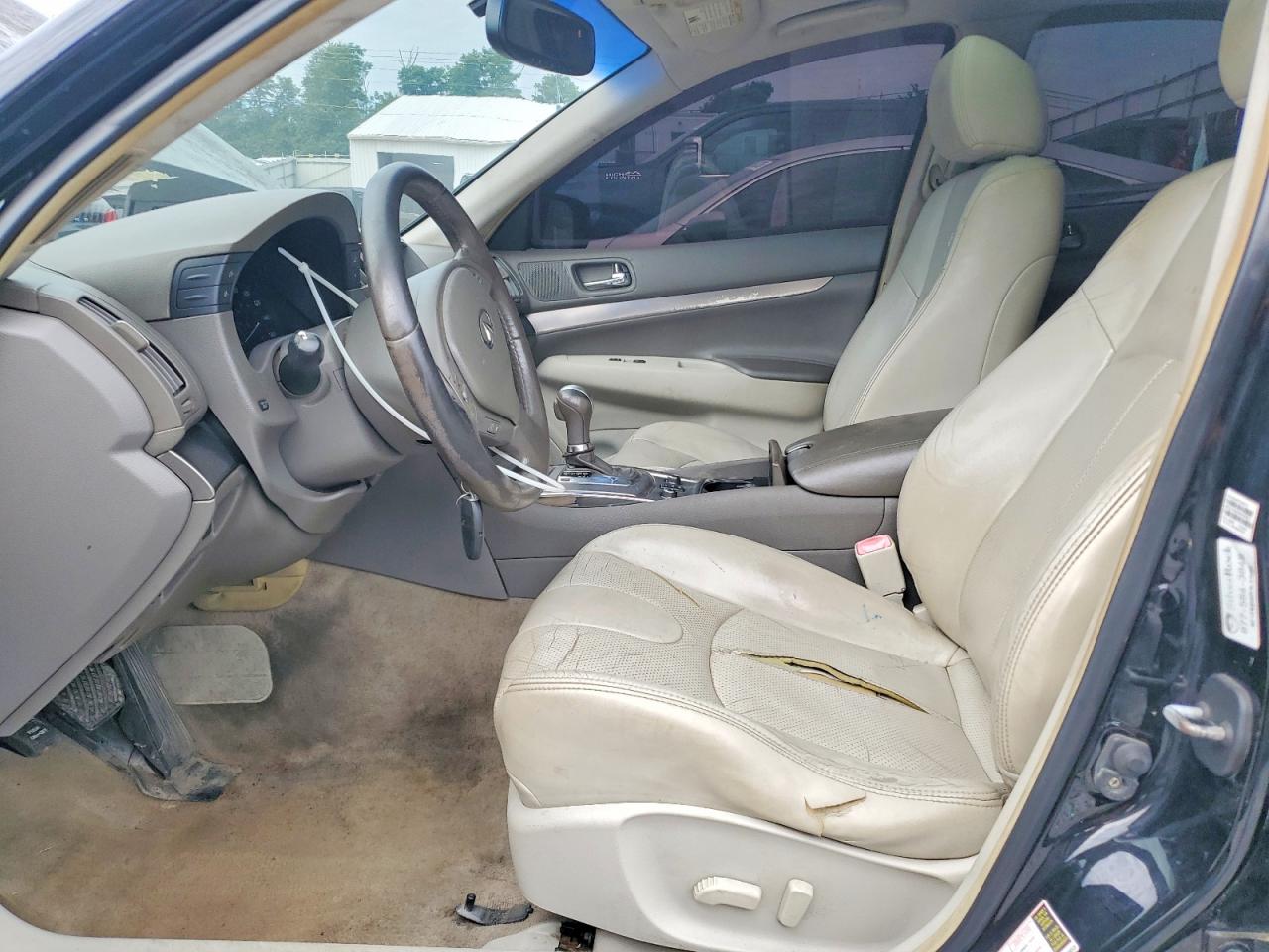 2012 Infiniti G25 Sedan X Black vin: JN1DV6AR5CM730831