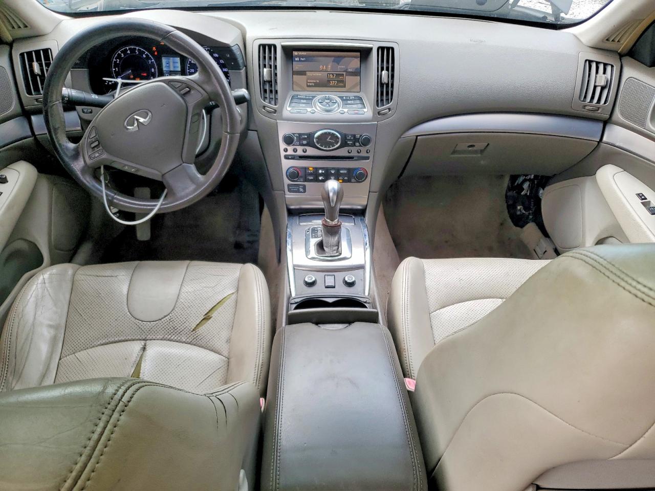 2012 Infiniti G25 Sedan X Black vin: JN1DV6AR5CM730831