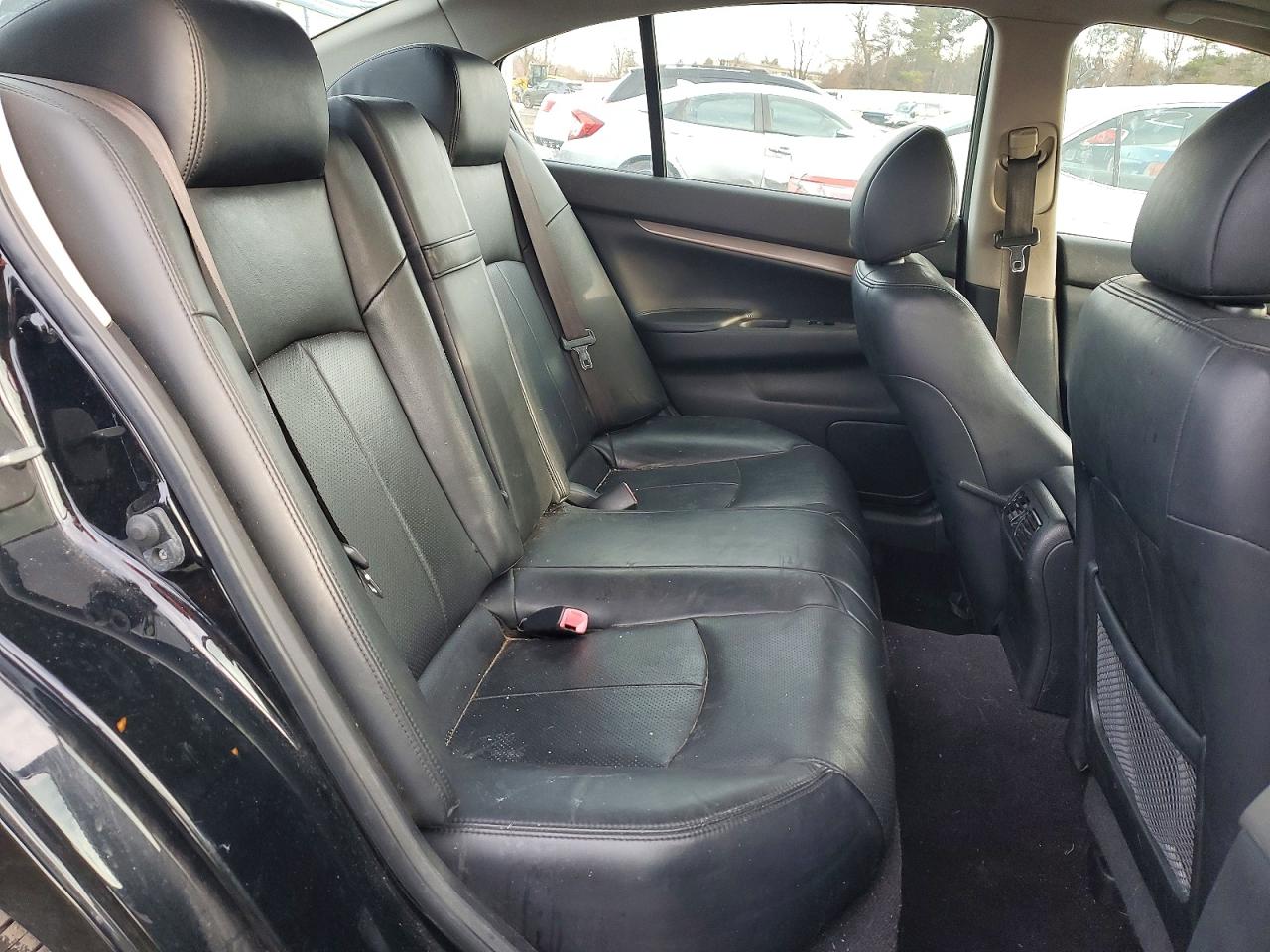 2012 Infiniti G25 Black vin: JN1DV6AR5CM860950