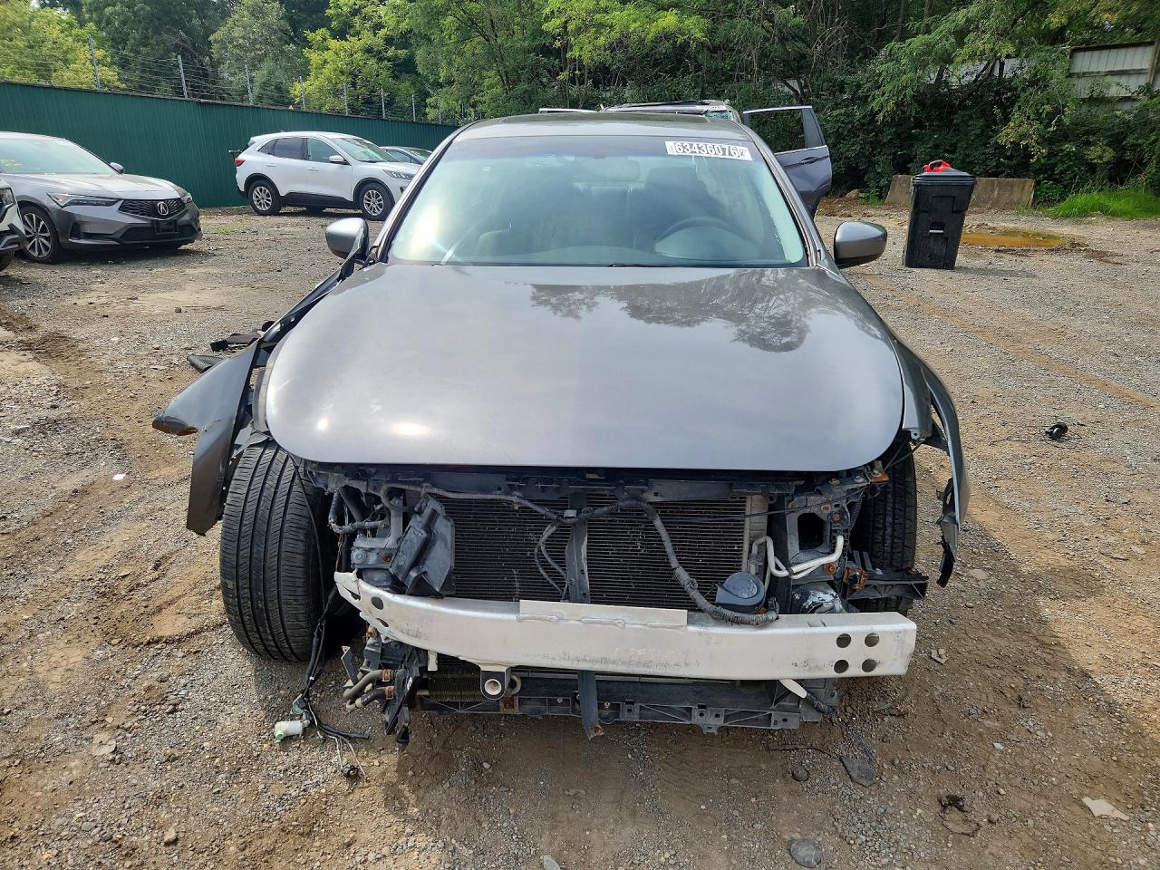 2012 Infiniti G25 Sedan X Серебряный vin: JN1DV6AR5CM862102