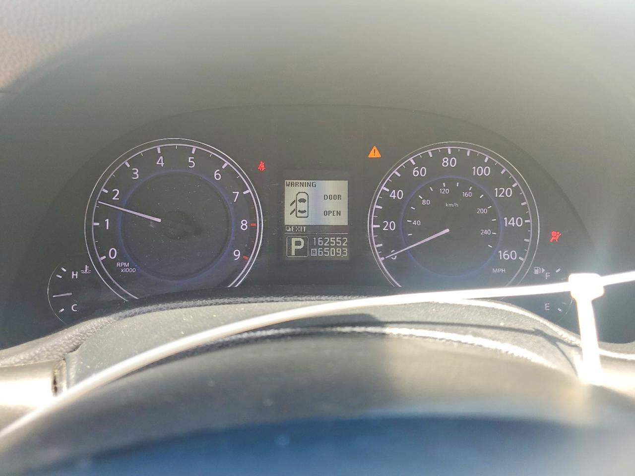 2011 Infiniti G25 Sedan X White vin: JN1DV6AR8BM650633