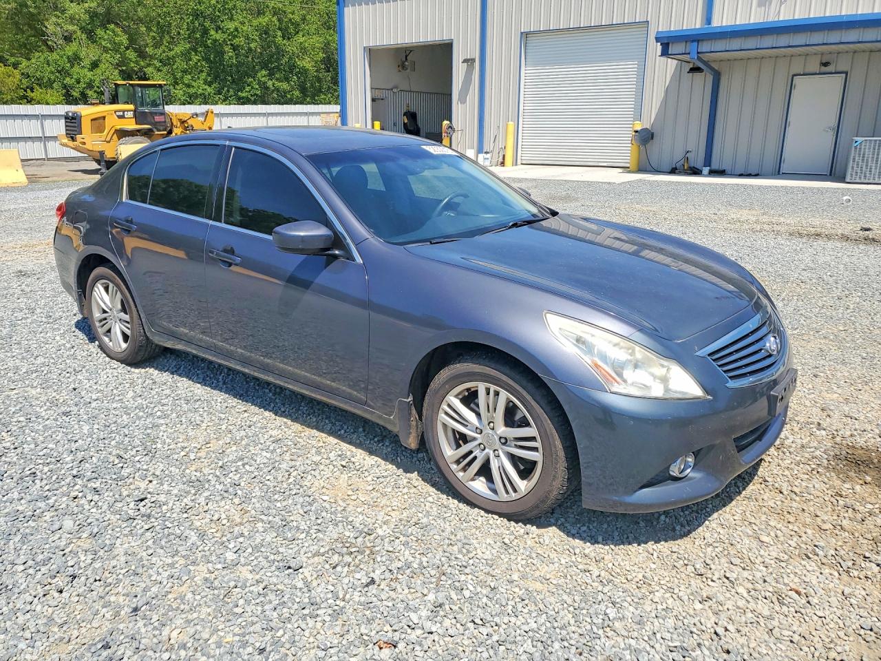 2012 Infiniti G25 Sedan X Gray vin: JN1DV6AR8CM730662
