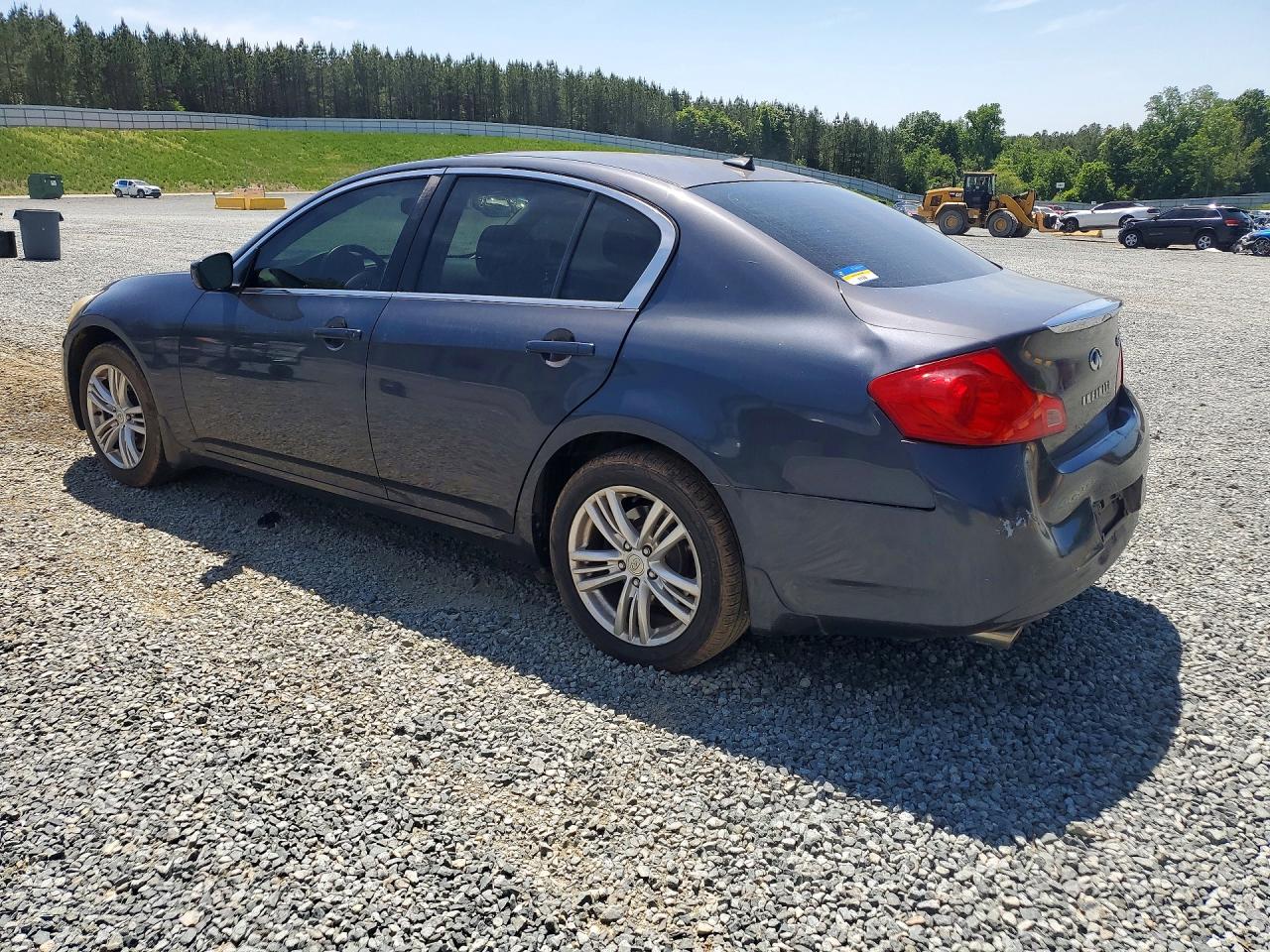 2012 Infiniti G25 Sedan X Gray vin: JN1DV6AR8CM730662