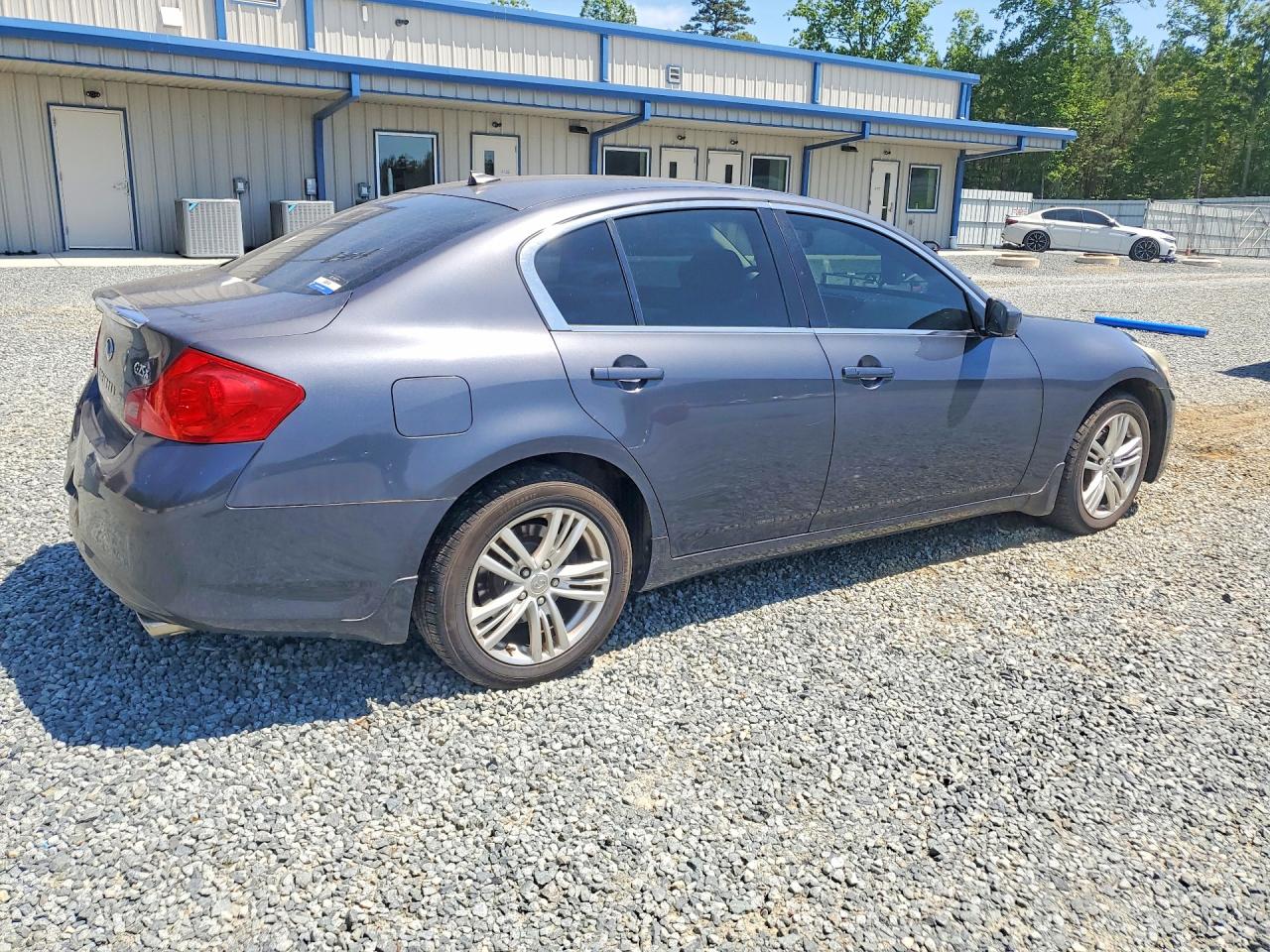 2012 Infiniti G25 Sedan X Gray vin: JN1DV6AR8CM730662