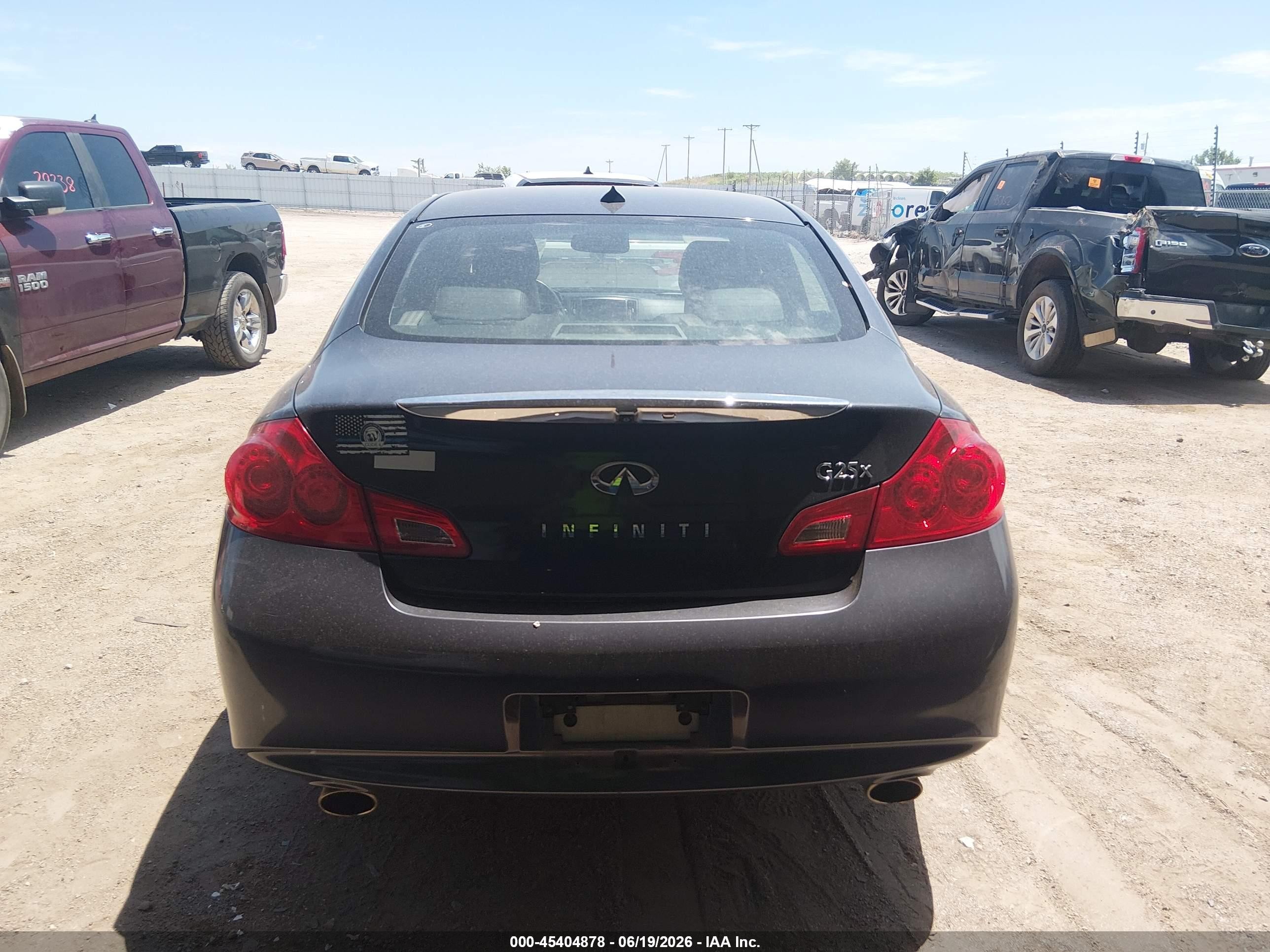 2011 Infiniti G25x   Blue vin: JN1DV6AR9BM451896
