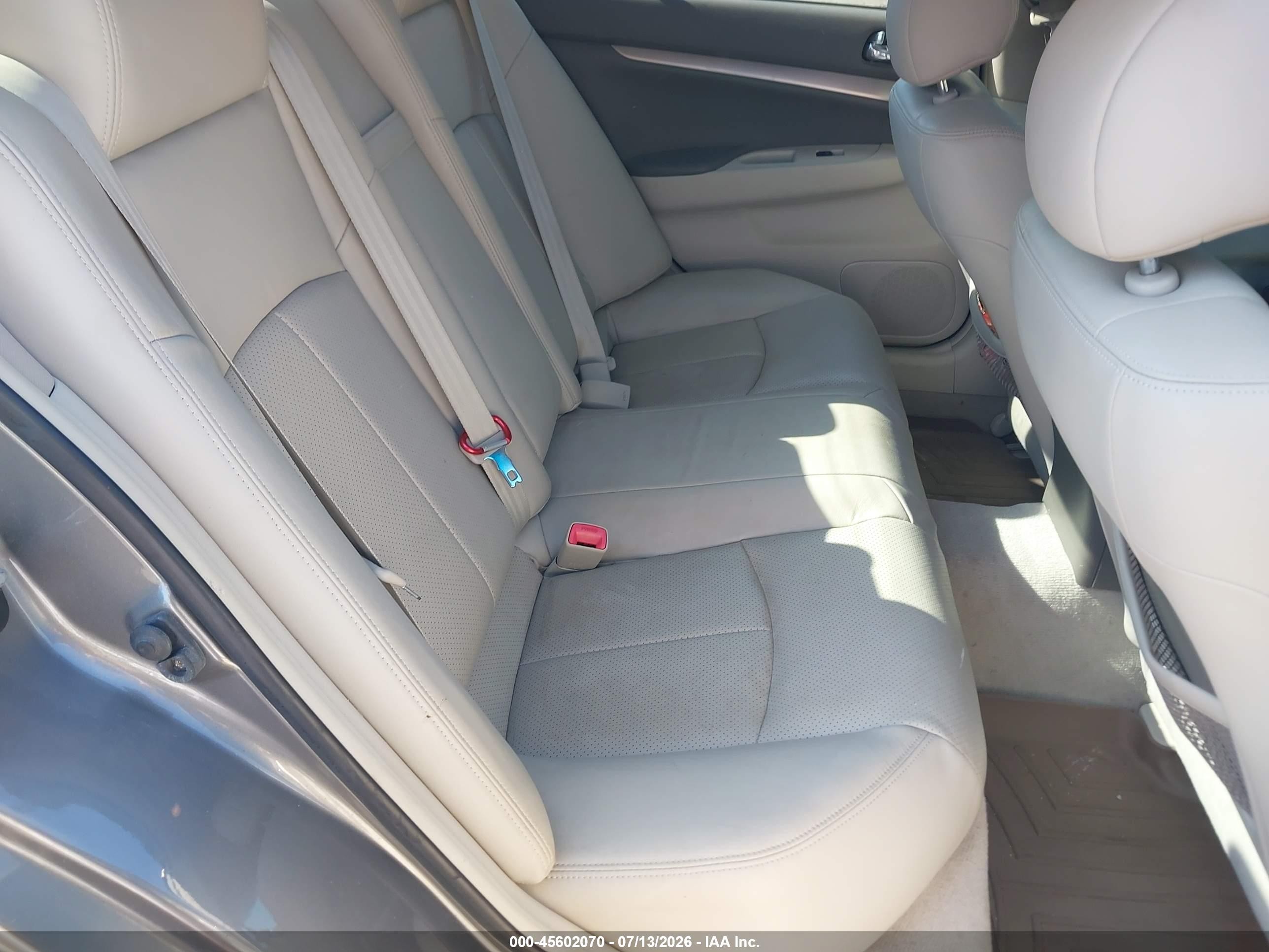 2011 Infiniti G25x   Gray vin: JN1DV6AR9BM650852