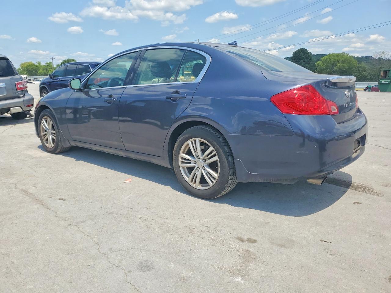 2012 Infiniti G25 Sedan X Gray vin: JN1DV6AR9CM730623