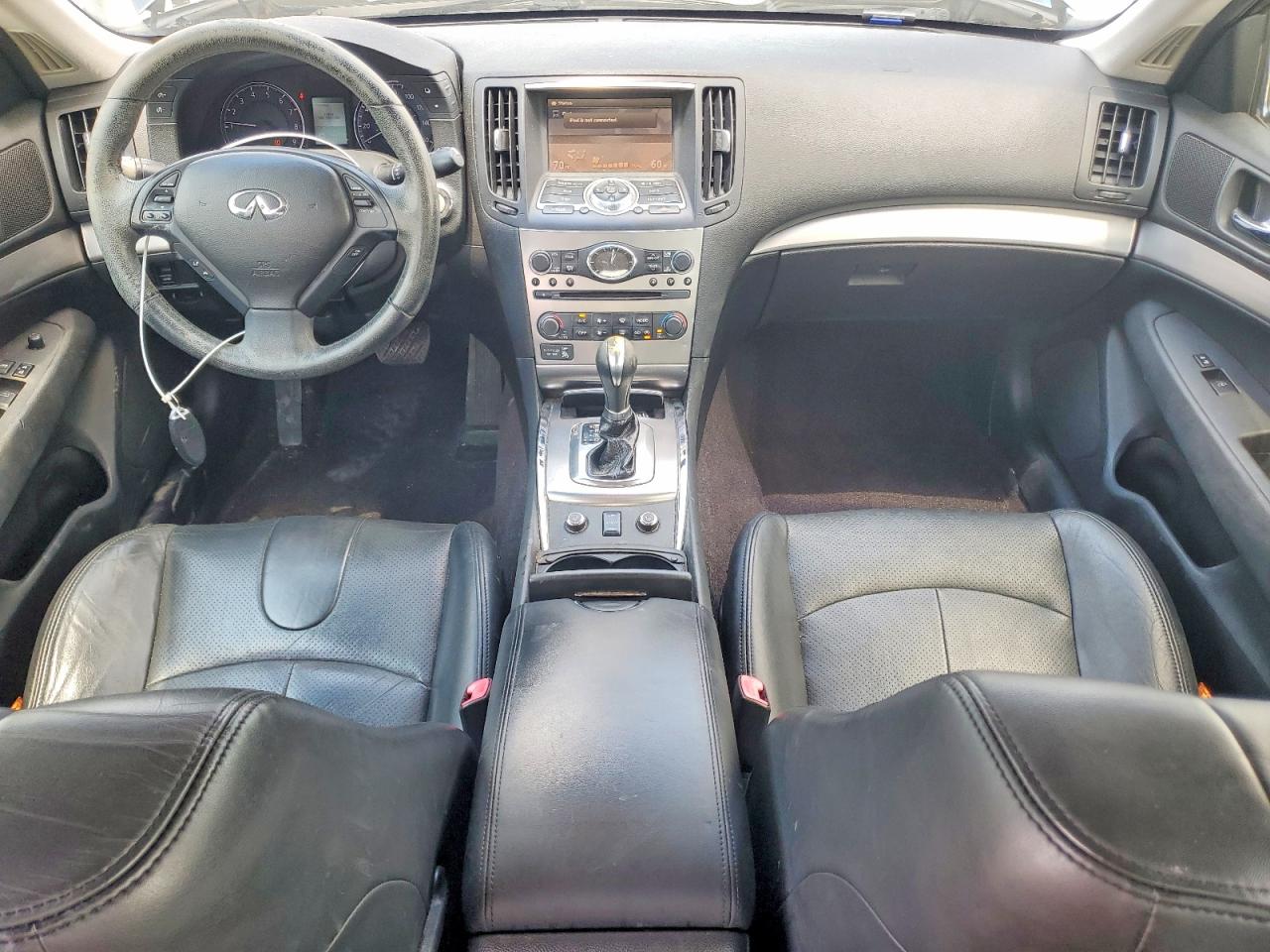 2012 Infiniti G25 Sedan X Gray vin: JN1DV6AR9CM730623