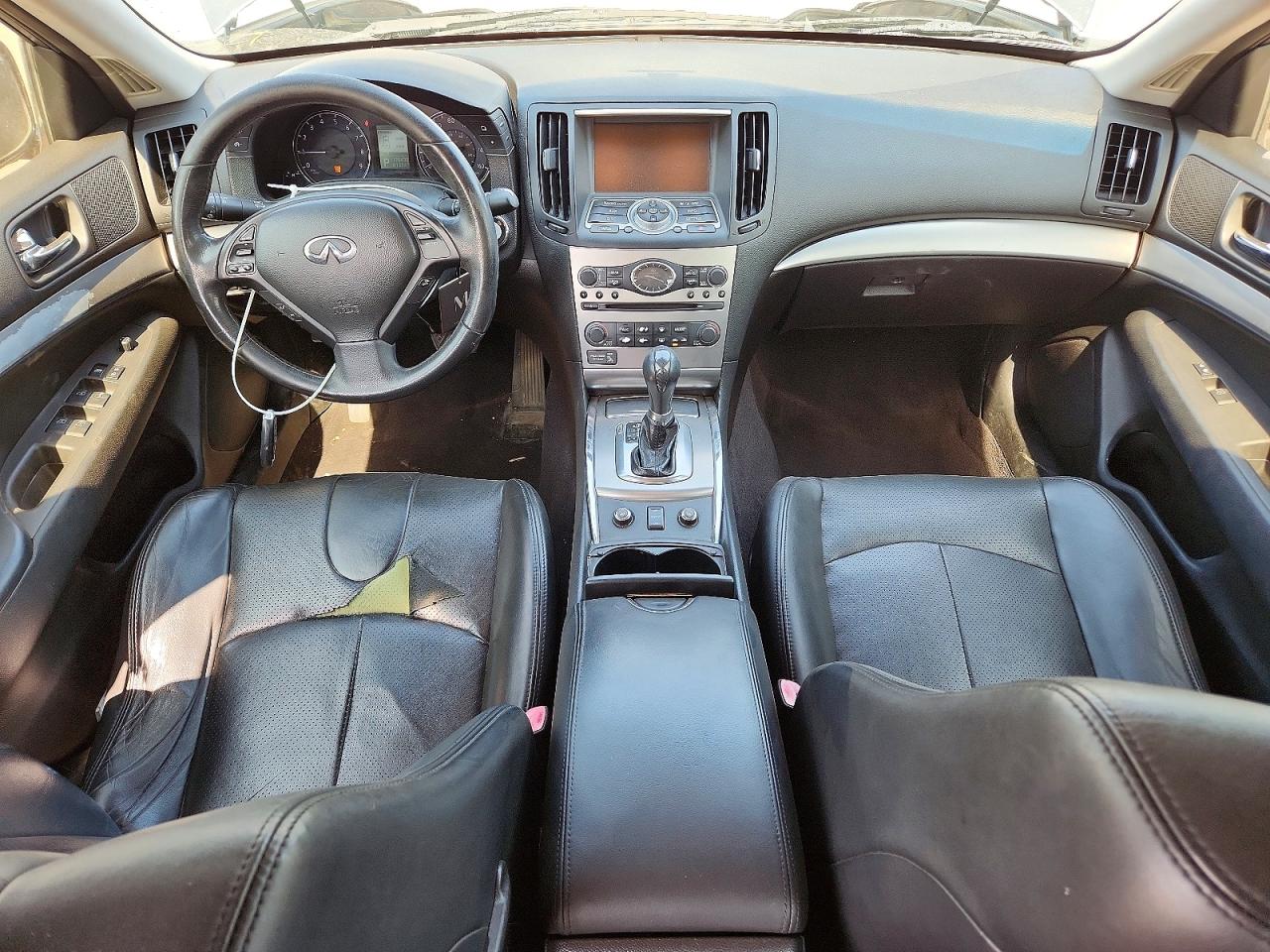 2012 Infiniti G25 Sedan X Gray vin: JN1DV6AR9CM861745