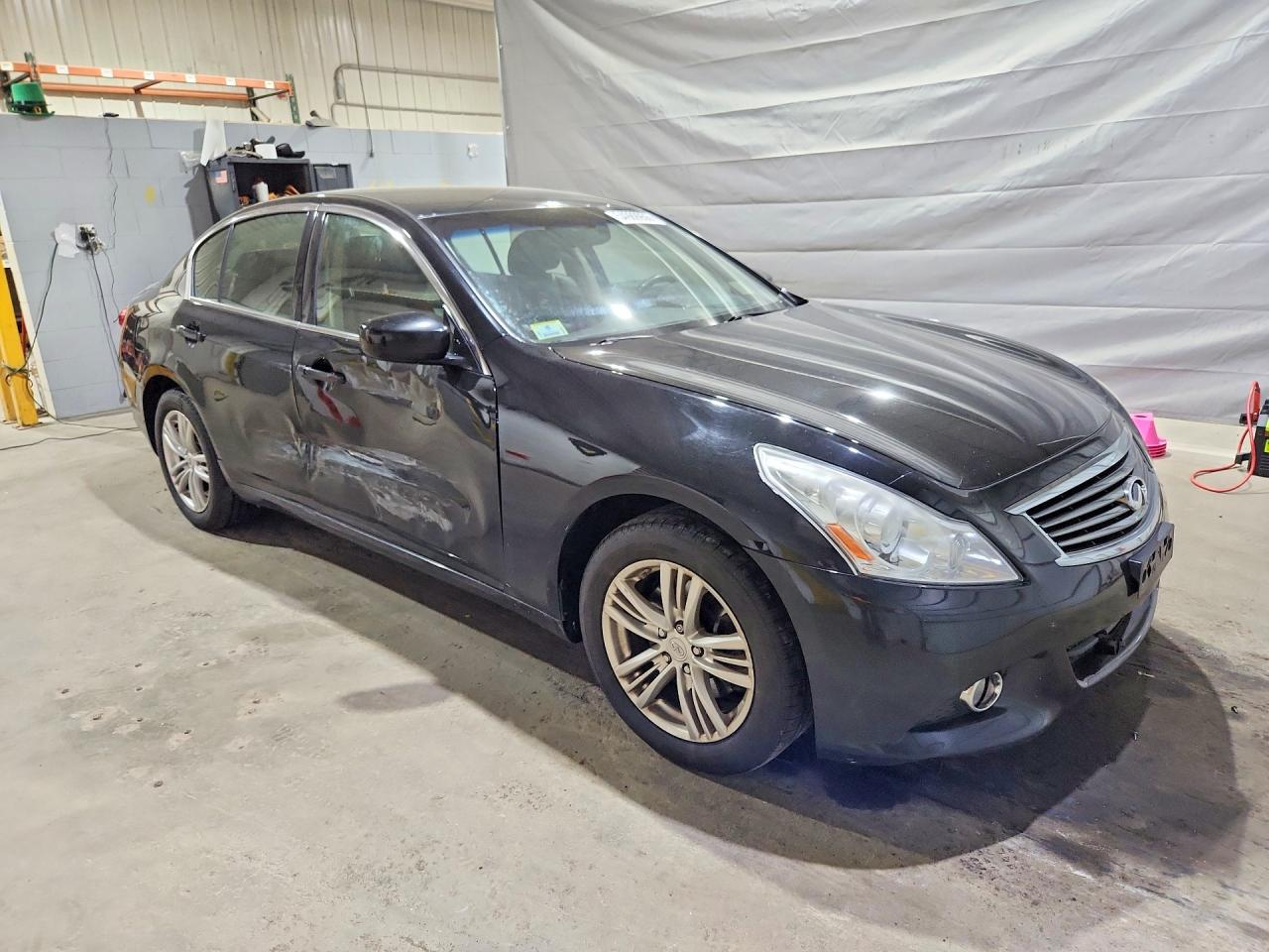 2012 Infiniti G25 Sedan X Black vin: JN1DV6AR9CM862085
