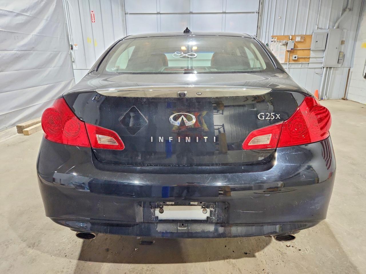2012 Infiniti G25 Sedan X Black vin: JN1DV6AR9CM862085