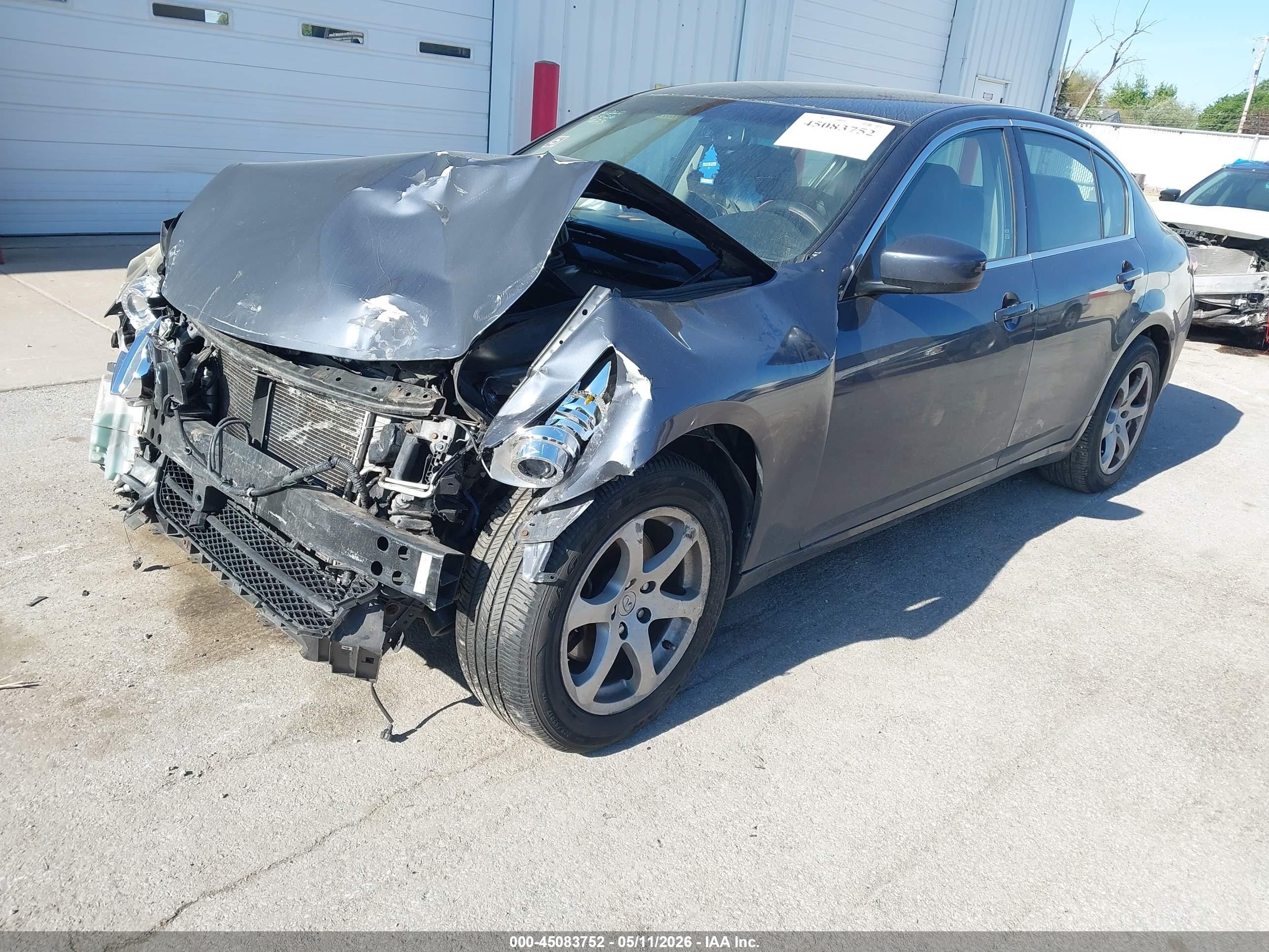 2011 Infiniti G25x   Gray vin: JN1DV6ARXBM651301