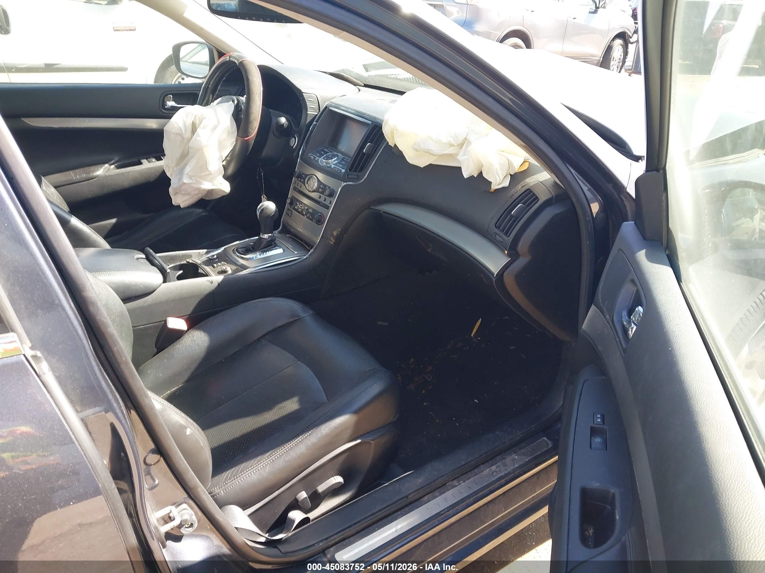 2011 Infiniti G25x   Gray vin: JN1DV6ARXBM651301