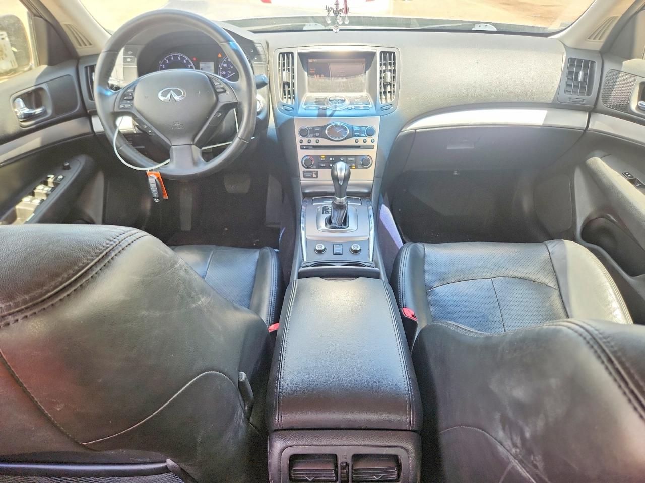 2012 Infiniti G25 Sedan X Серый vin: JN1DV6ARXCM860684
