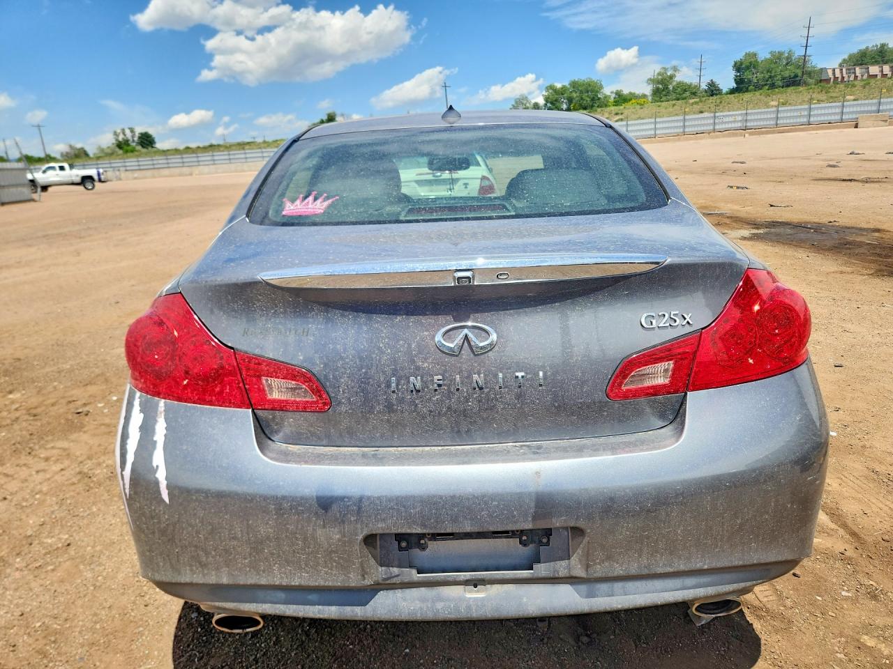 2012 Infiniti G25 Sedan X Серый vin: JN1DV6ARXCM860684