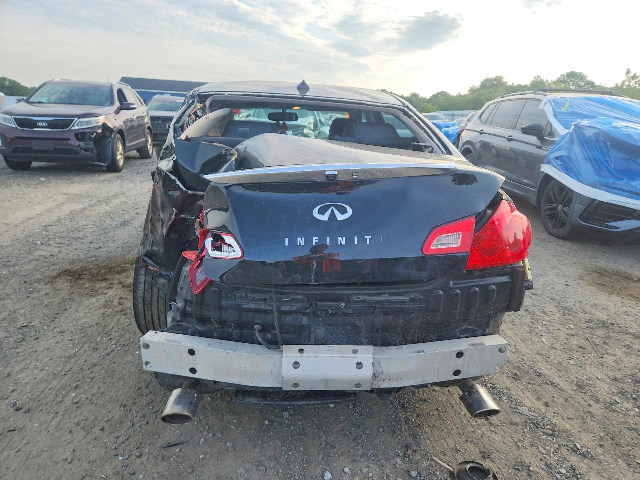 2012 Infiniti G25 Sedan X Black vin: JN1DV6ARXCM861186