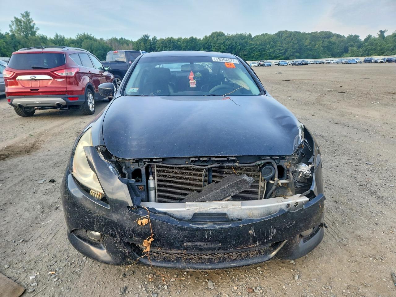 2012 Infiniti G25 Sedan X Black vin: JN1DV6ARXCM861186
