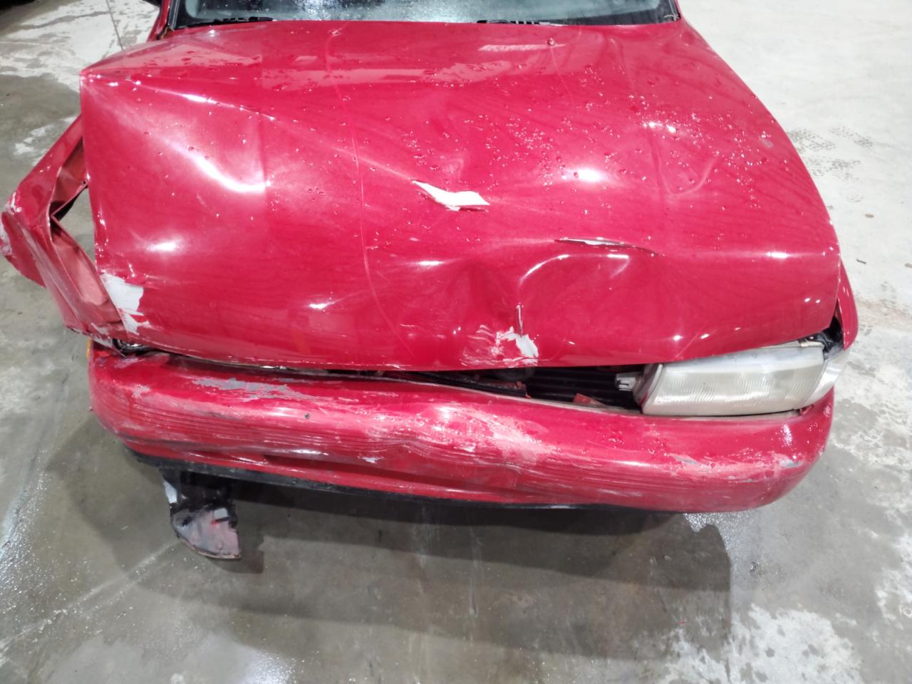 1993 Nissan Sentra E Красный vin: JN1EB31P3PU235933