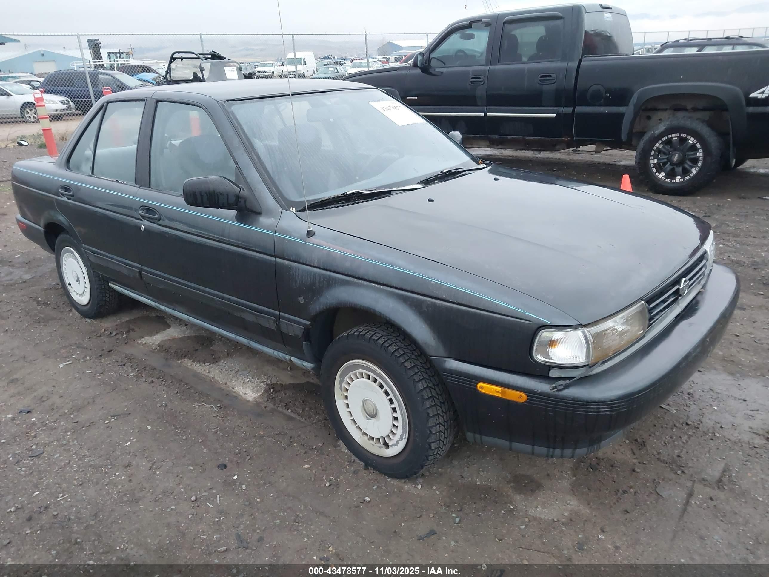 1992 Nissan Sentra   Blue vin: JN1EB31P4NU145218