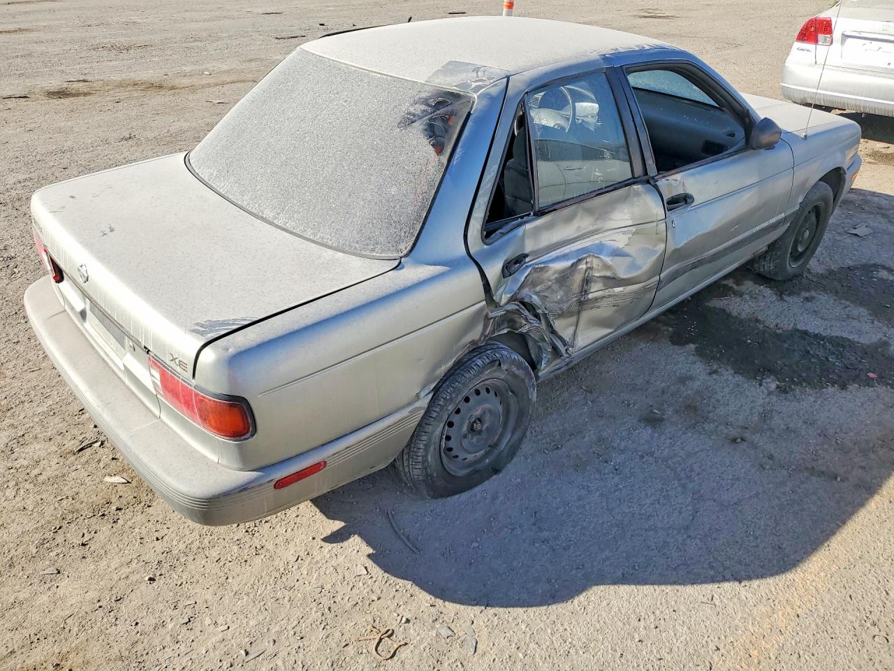 1993 Nissan Sentra E Beige vin: JN1EB31PXPU242507