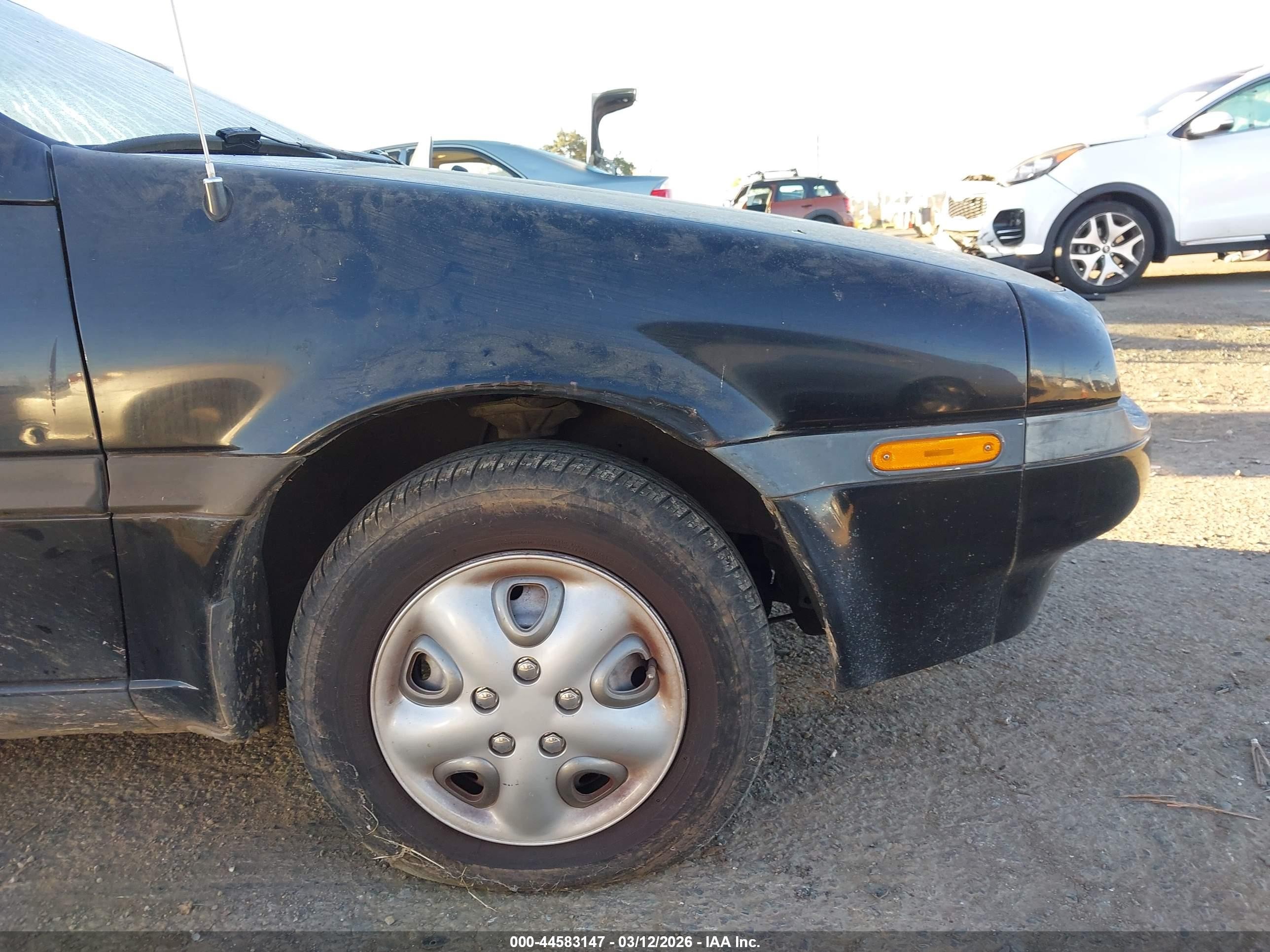 1991 Nissan Nx 1600 Black vin: JN1EB34C6MU003167