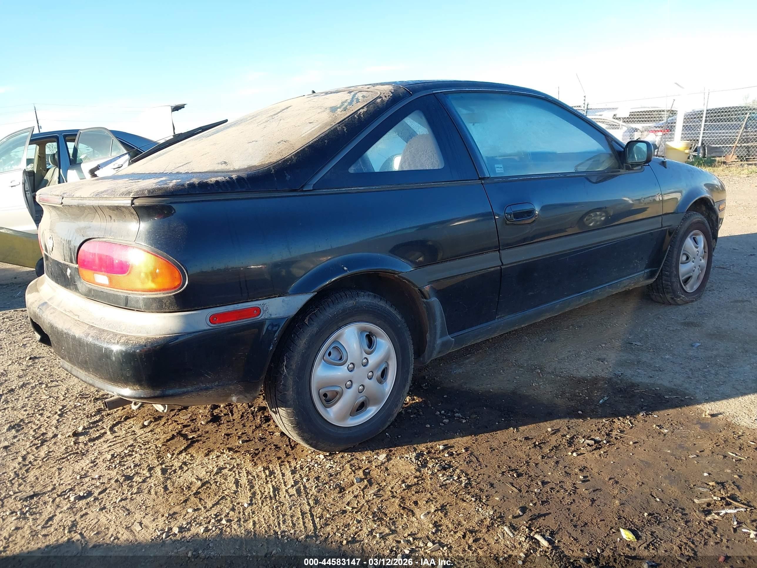 1991 Nissan Nx 1600 Black vin: JN1EB34C6MU003167