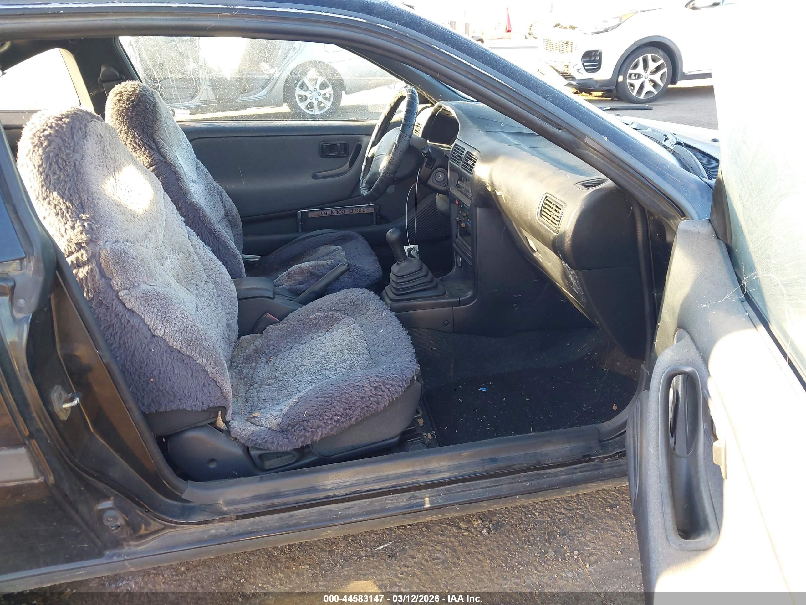 1991 Nissan Nx 1600 Black vin: JN1EB34C6MU003167