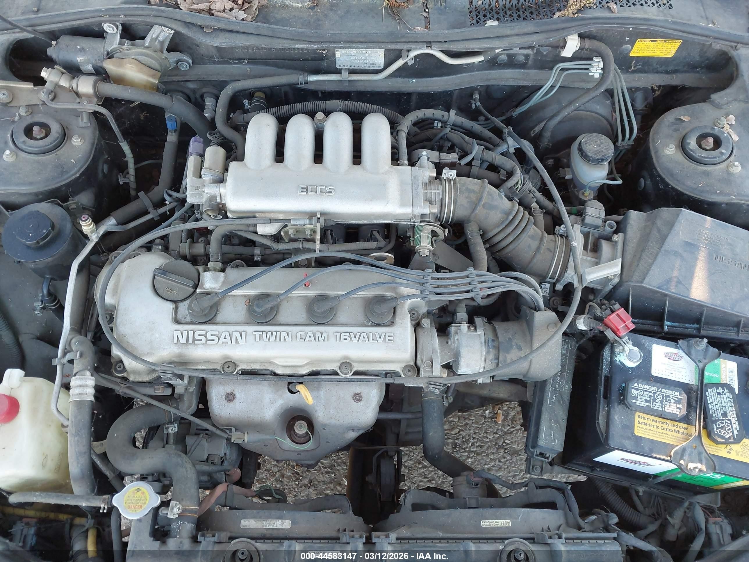 1991 Nissan Nx 1600 Black vin: JN1EB34C6MU003167