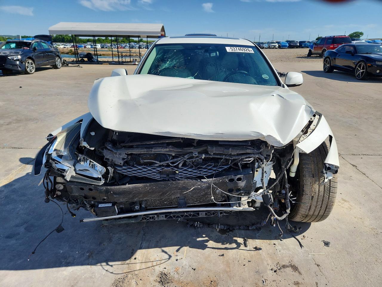 2017 Infiniti Q50 3.0t Premium White vin: JN1EV7AP0HM733412