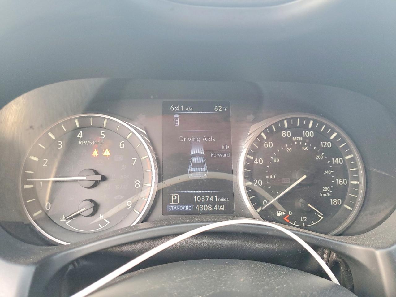 2020 Infiniti Q50 3.0t Luxe Charcoal vin: JN1EV7AP0LM206561