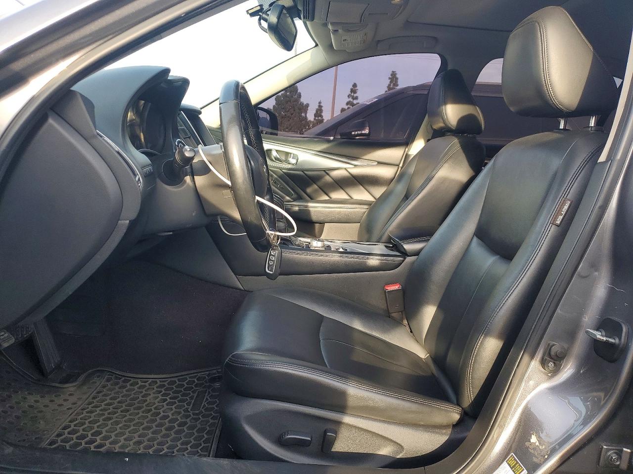 2020 Infiniti Q50 3.0t Luxe Charcoal vin: JN1EV7AP0LM206561