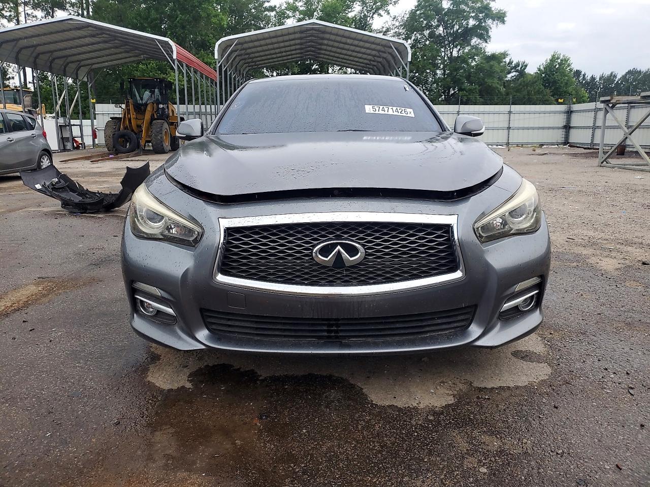 2017 Infiniti Q50 3.0t Premium Gray vin: JN1EV7AP1HM735928