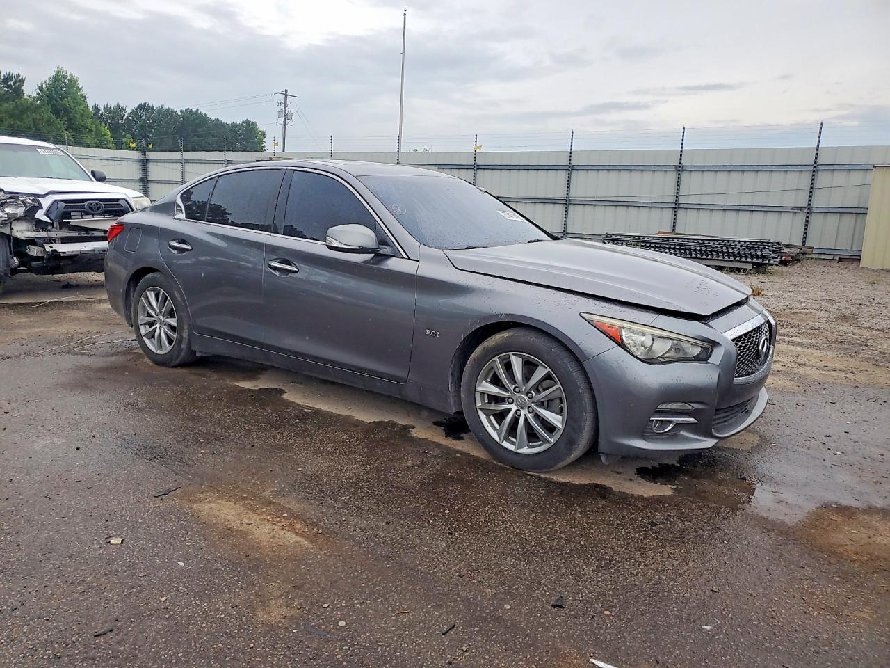 2017 Infiniti Q50 3.0t Premium Gray vin: JN1EV7AP1HM735928