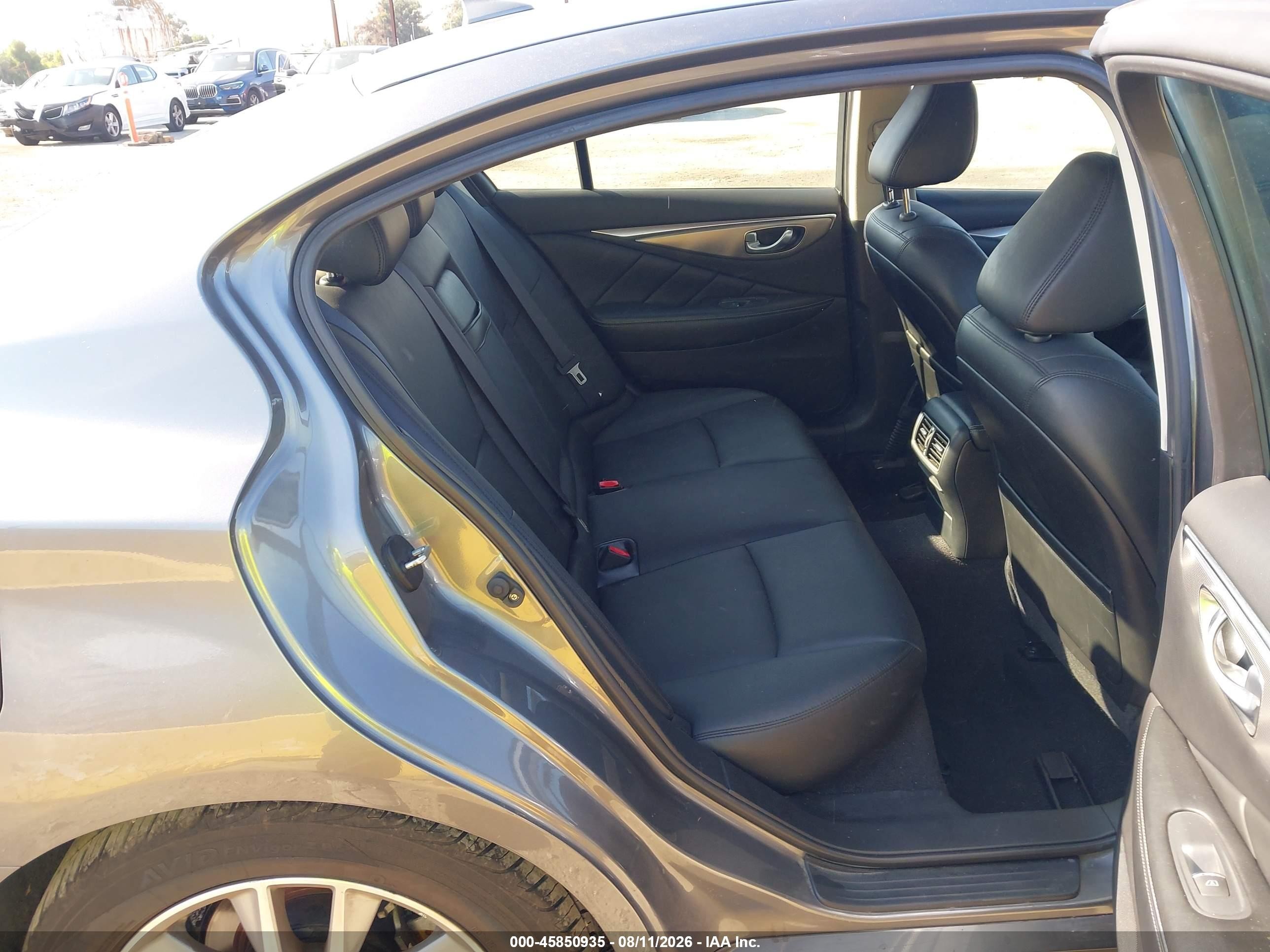 2017 Infiniti Q50 3.0t Premium Gray vin: JN1EV7AP1HM738361