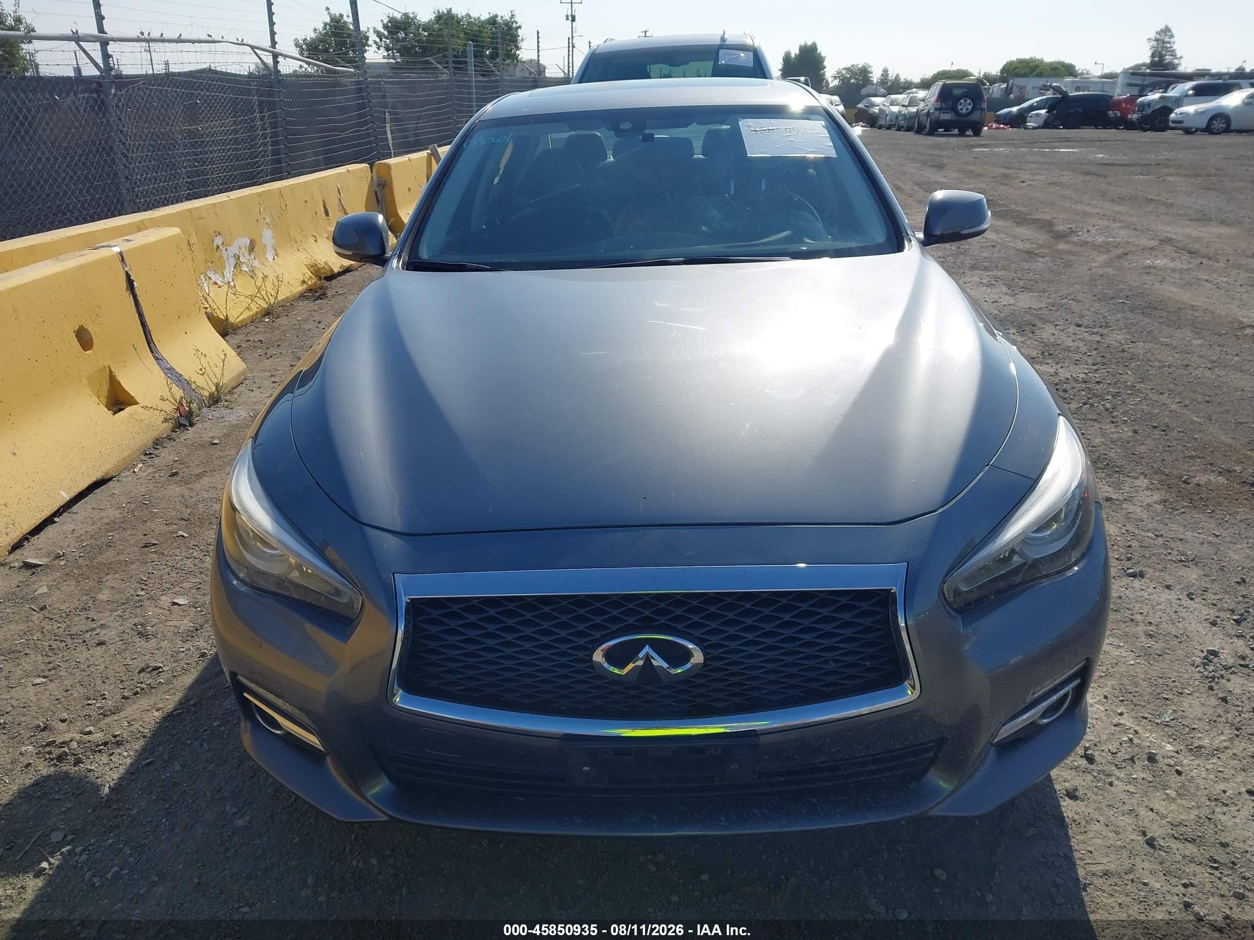 2017 Infiniti Q50 3.0t Premium Gray vin: JN1EV7AP1HM738361
