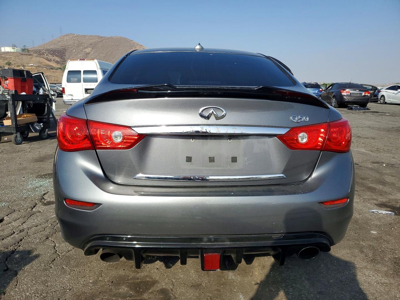 2017 Infiniti Q50 3.0t Premium Gray vin: JN1EV7AP1HM744564