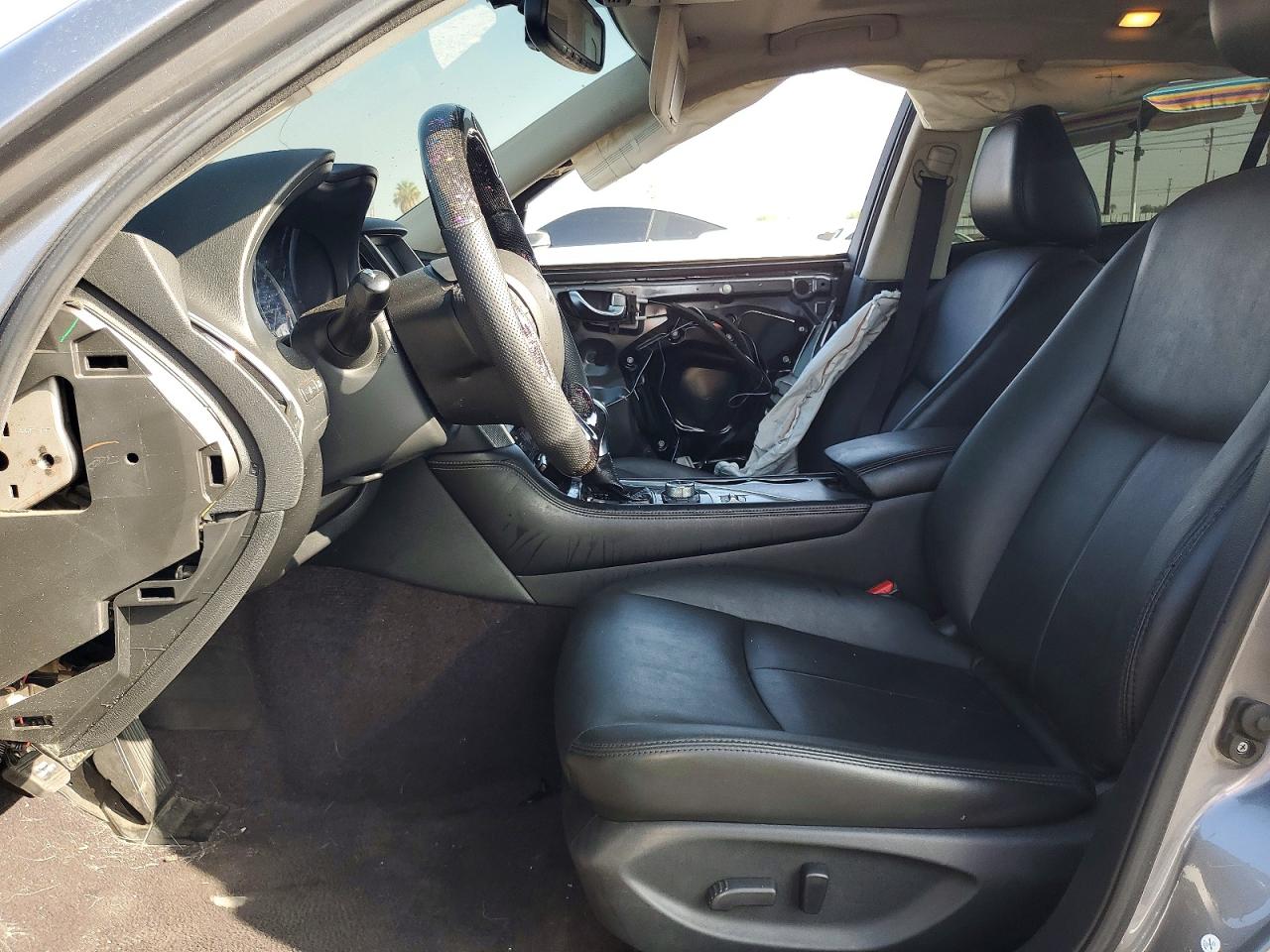 2017 Infiniti Q50 3.0t Premium Gray vin: JN1EV7AP1HM744564