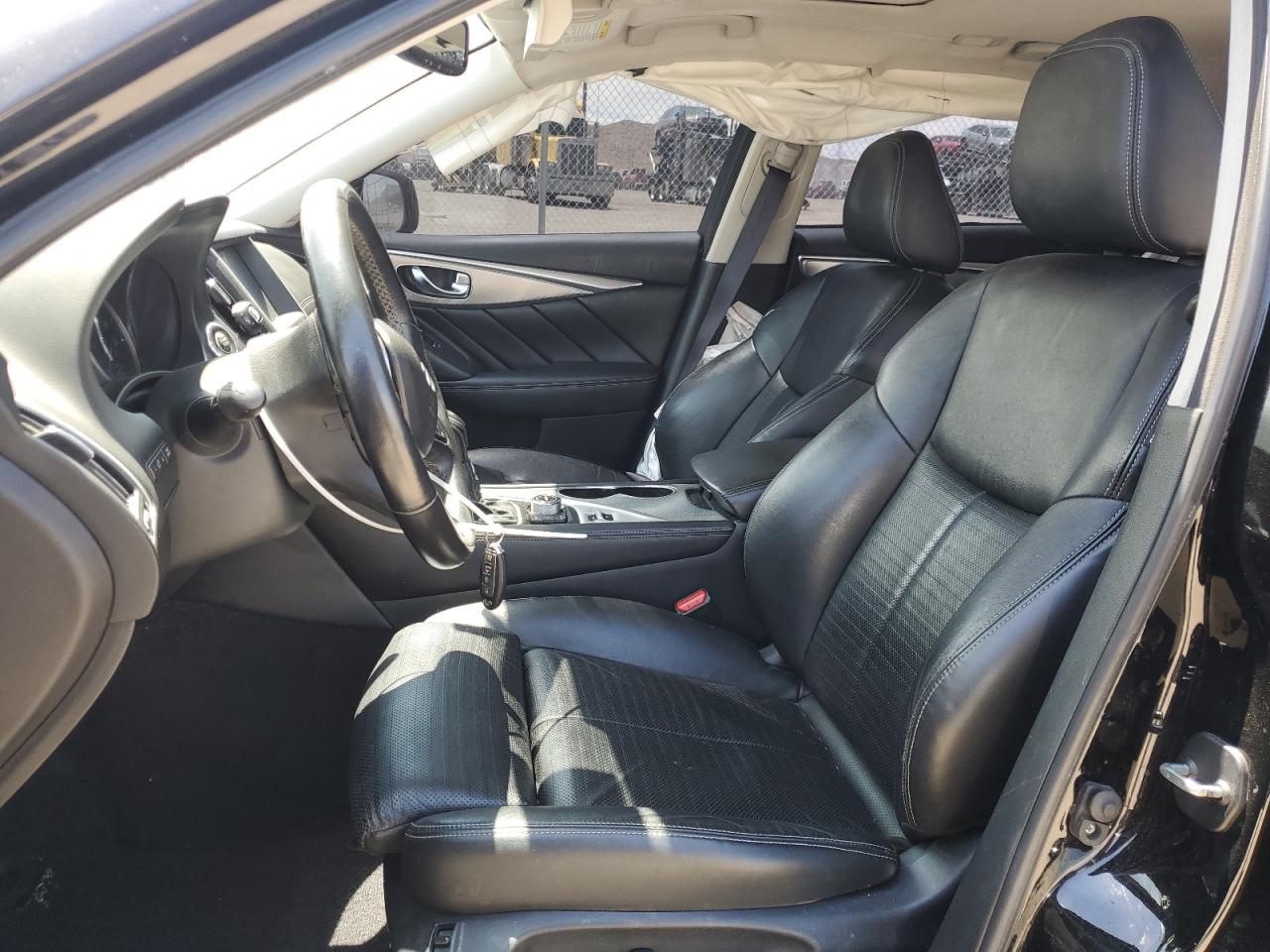 2018 Infiniti Q50 Luxe Black vin: JN1EV7AP1JM354702