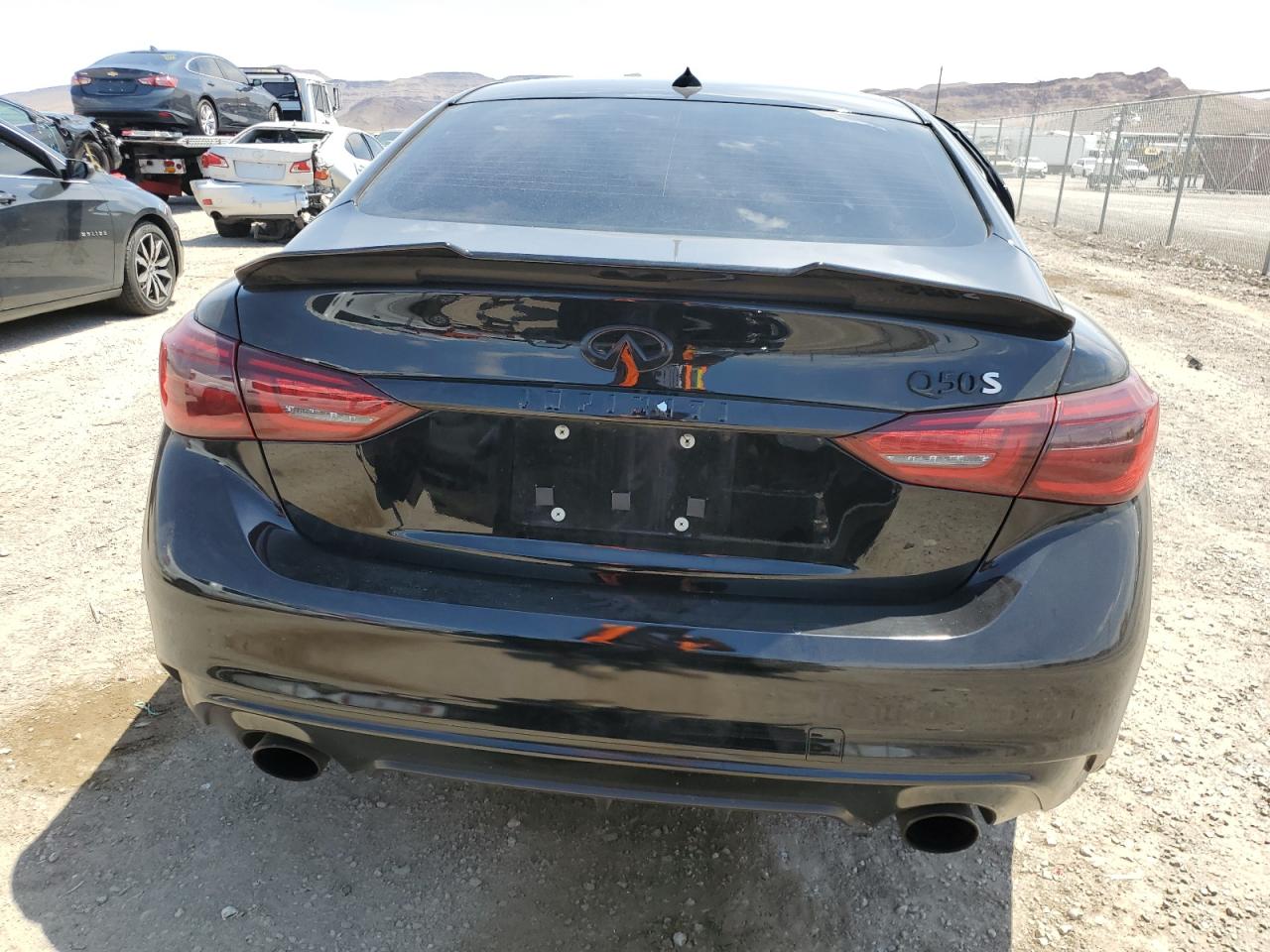 2018 Infiniti Q50 Luxe Black vin: JN1EV7AP1JM354702