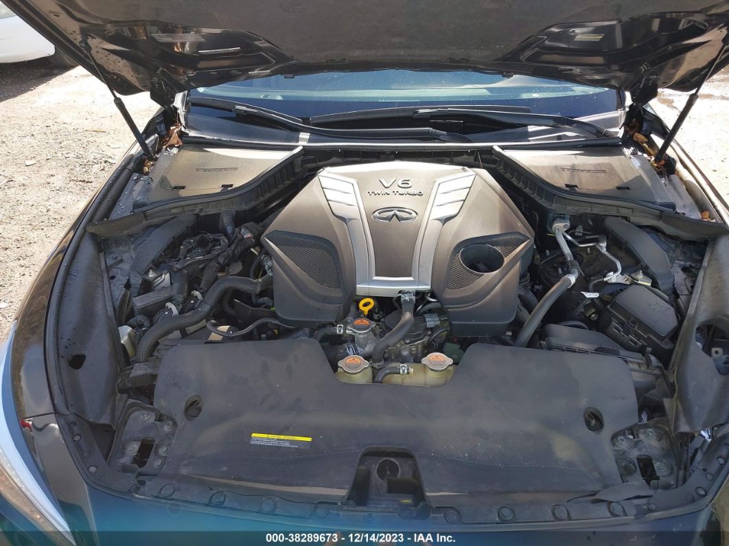 2018 Infiniti Q50 3.0t Luxe Черный vin: JN1EV7AP1JM361293